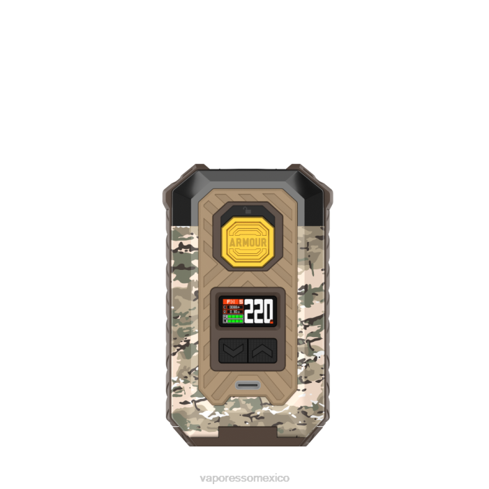 marrón camuflaje Vaporesso México D6LX48 Vaporesso ARMOUR modo máximo