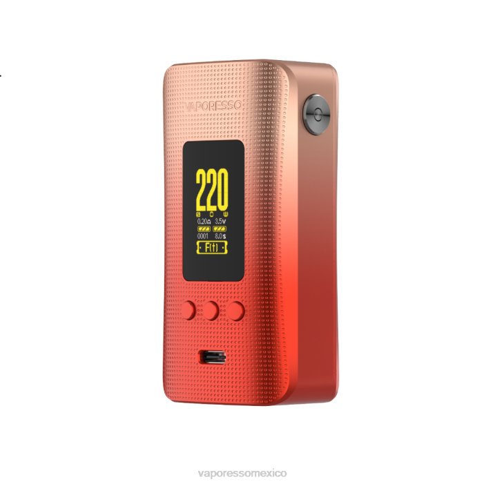 naranja neón Vaporesso precio México D6LX241 Vaporesso GEN 200 mod